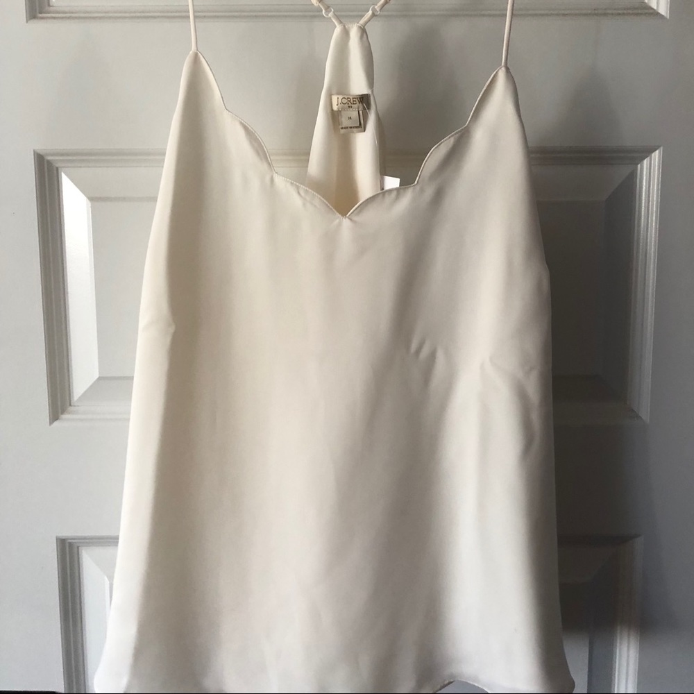 Scalloped Cami Top